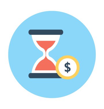 Para vektör simge Zamanı