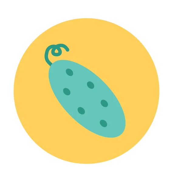 Bittere Kalebas Vector Icon — Stockvector