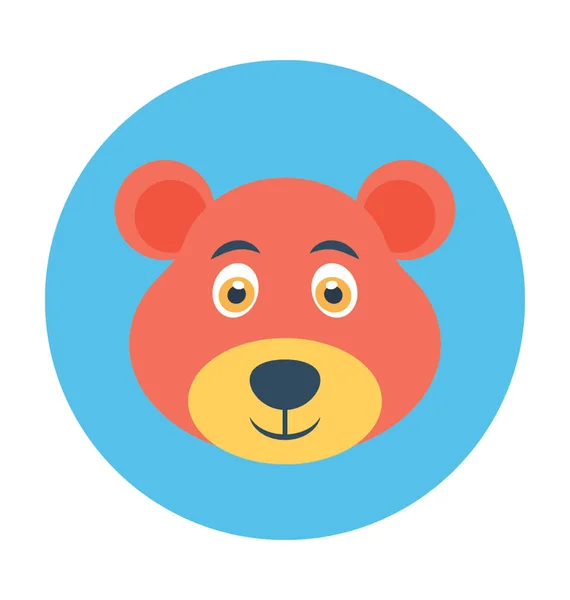 Медвежья векторная икона — стоковый вектор