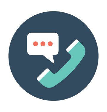 telefon alıcısı vektör simgesi