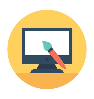 Web Editor vektör Icon