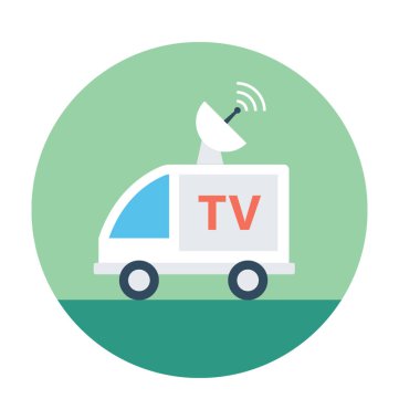 OB Van vektör simgesi