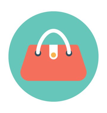 El Torbası vektör simgesi