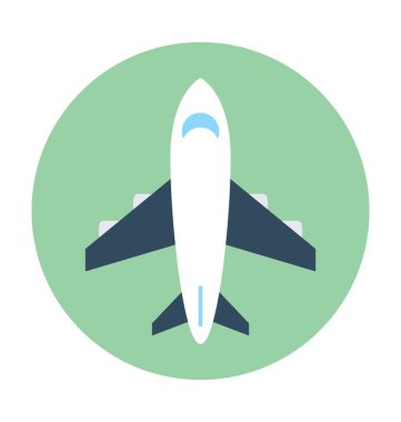 düzlem düz vektör simgesi