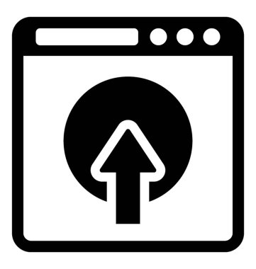 Katı glif simgesini yüklemek