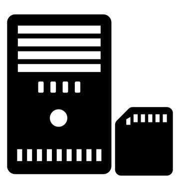 Veri depolama glif simgesi