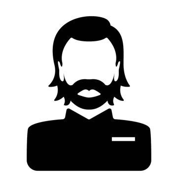 Emlakçı glif simgesi