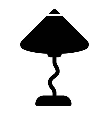 Masa lambası glif simgesi