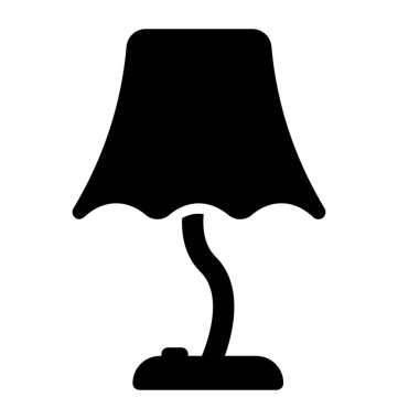 Oda lamba glif simgesi