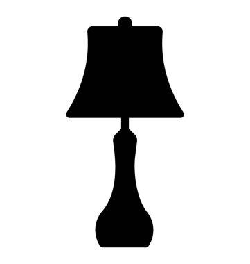 Masa lambası glif simgesi