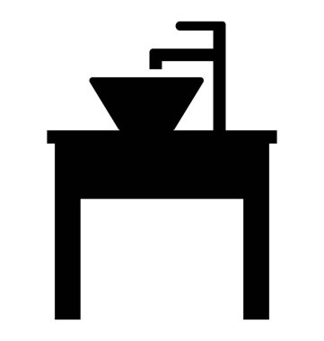 Stand glif simgesi yıkama