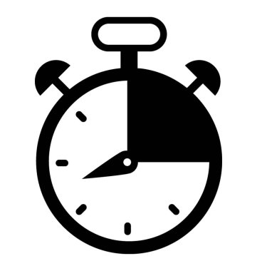 Son Tarih glif vektör simgesi 