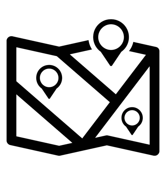业务位置标志符号图标 — 图库矢量图片