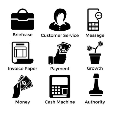 Simgeler alışveriş 10 ayarlayın