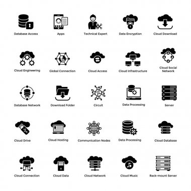 Glif Icons Set 1 bulut