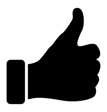 Glif vektör simgesi gibi