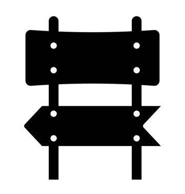 Tabelasını glif vektör simgesi