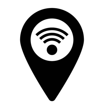 WiFi alanına glif simgesi