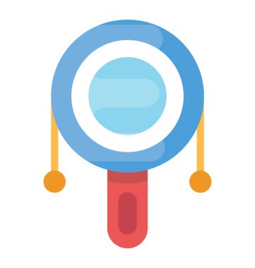 Çin Bolang Gu düz vektör simgesi