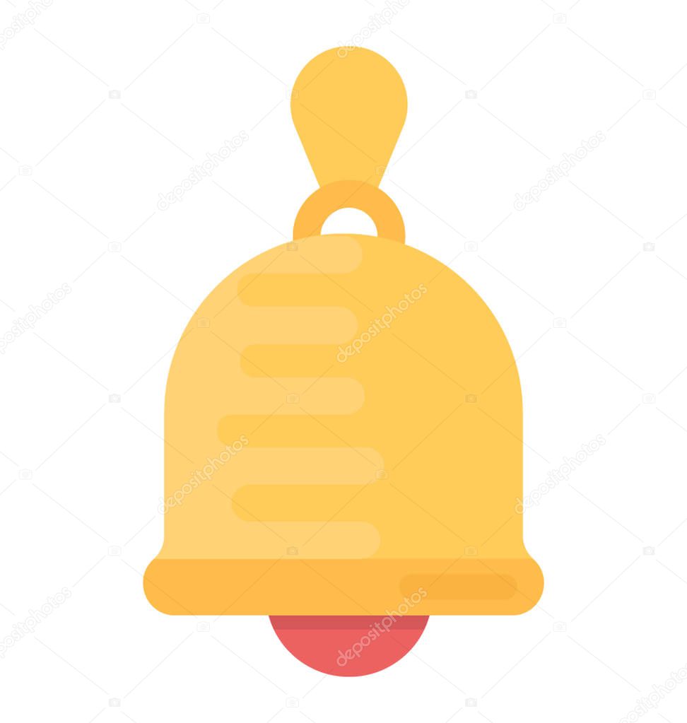 Bell Flat Vector Icon