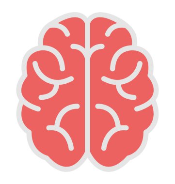 İnsan beyin vektör simgesi
