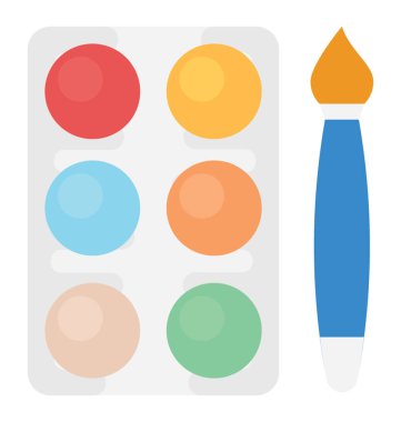 Resim düz vektör simgesi