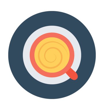 Çay fincanı Düz Vektör Simgesi