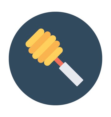 Bal Ayı'yı düz vektör simgesi