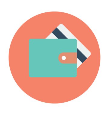 m-cüzdan vektör simgesi