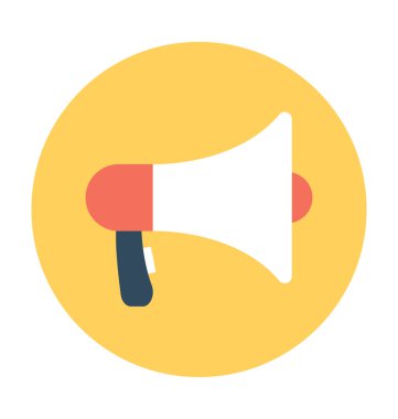 Megafon vektör simgesi