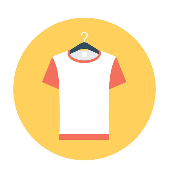 T shirt vector pictogram — Stockvector