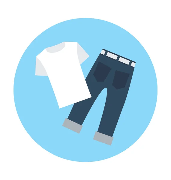 Garments Vector Icon — Stock Vector