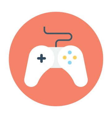 Gamepad Düz Vektör Simgesi
