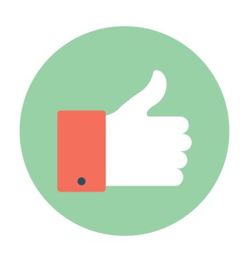 başparmak vektör simgesi