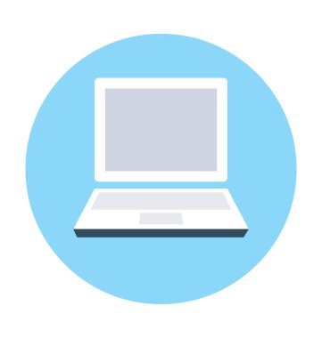 Laptop vektör simgesi