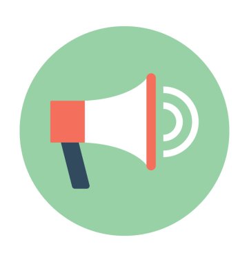 Megafon vektör simgesi