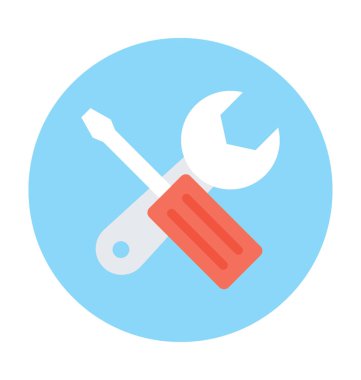 Ayarları vektör simgesi