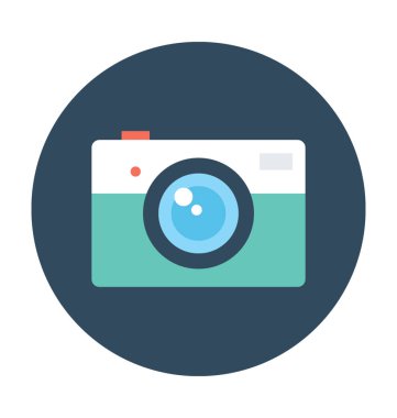 kamera vektör simgesi