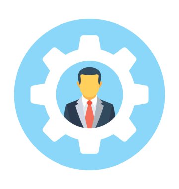 Yöneticisi vektör simgesi