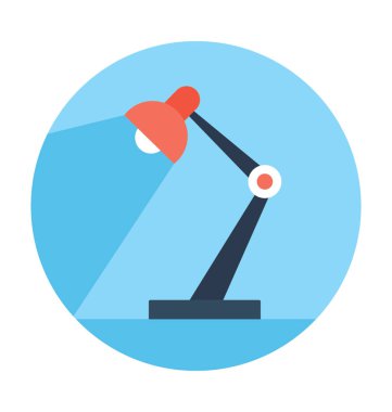 tablo lambası vektör simgesi