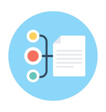 hiyerarşi vektör simgesi