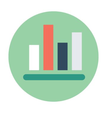 bar çizelgesi vektör simgesi