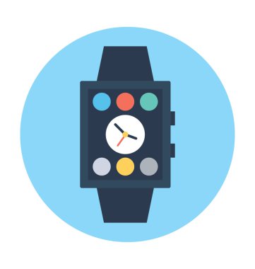 akıllı saat vektör simgesi