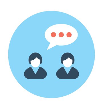 iletişim vektör simgesi