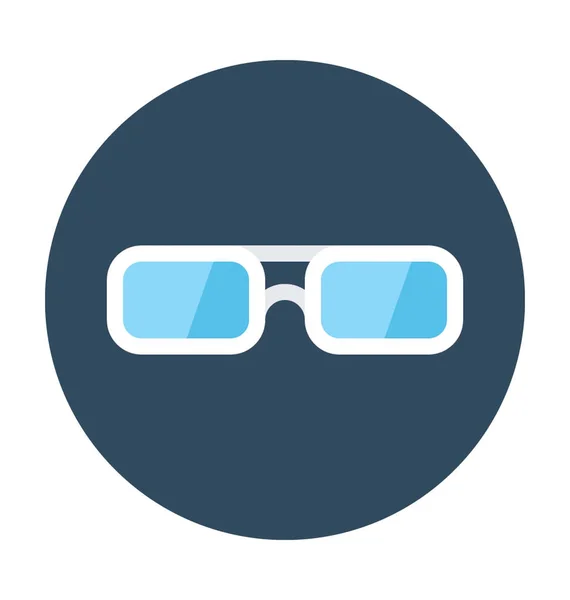 Gafas Vector Icono — Archivo Imágenes Vectoriales