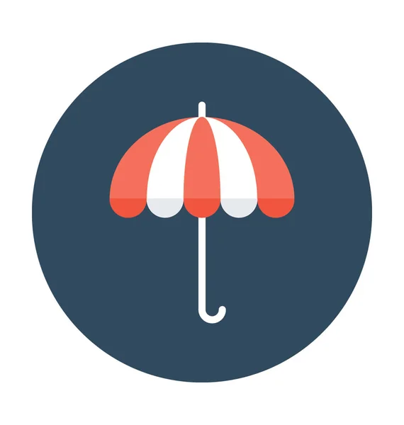 Umbrella Vector Icon — Stock Vector