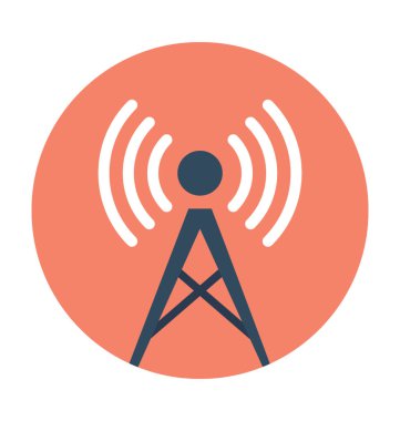 WiFi kule vektör simgesi