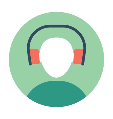 Müşteri servisi vektör simgesi