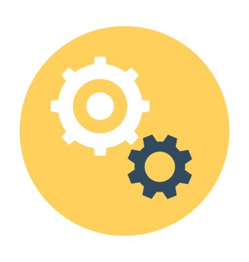 Karikatür düz vektör simgesi