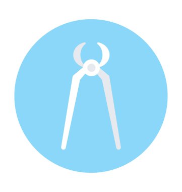 Klein striptizci vektör simgesi